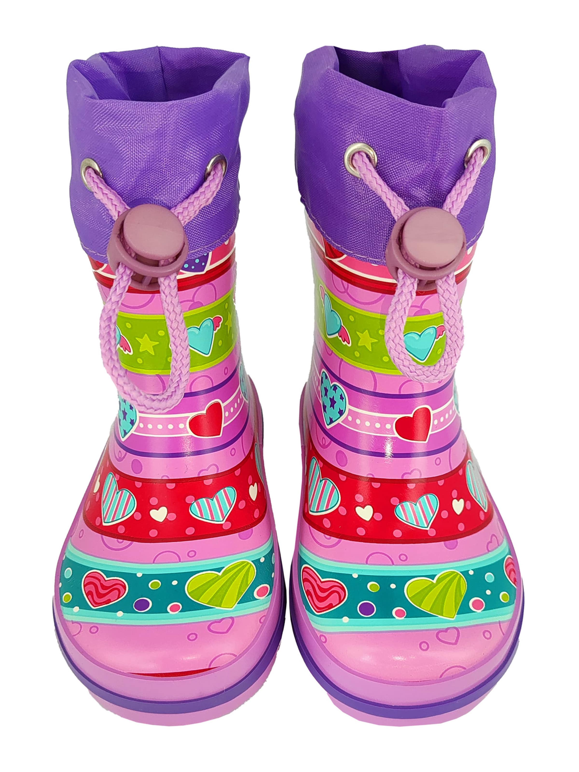Bottes en caoutchouc 'Joy' BECK en mélange de couleurs