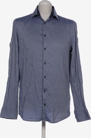 MONTEGO Button Up Shirt in XS in Blue: front