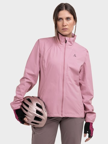 Veste outdoor ' Jacket Style Lurbek WMS ' Schöffel en rose : devant