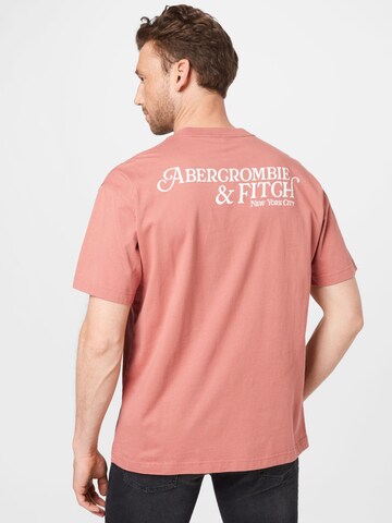 T-Shirt Abercrombie & Fitch en rose