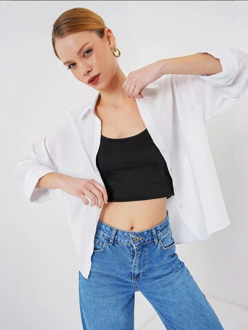 Bigdart Blouse in Wit