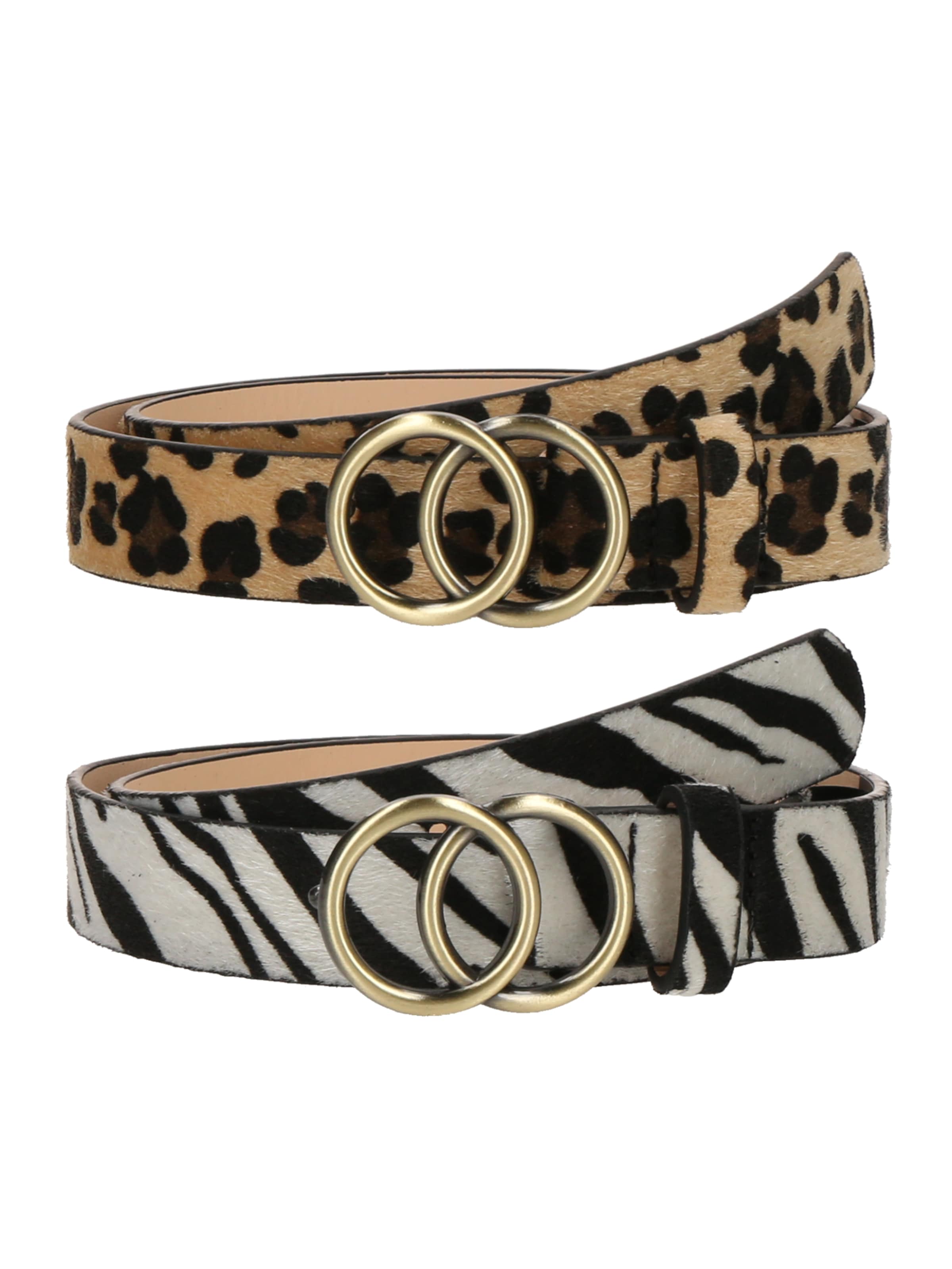 ONLY Ζώνη 'ONLRasmi' σε μαύρο: μπροστά