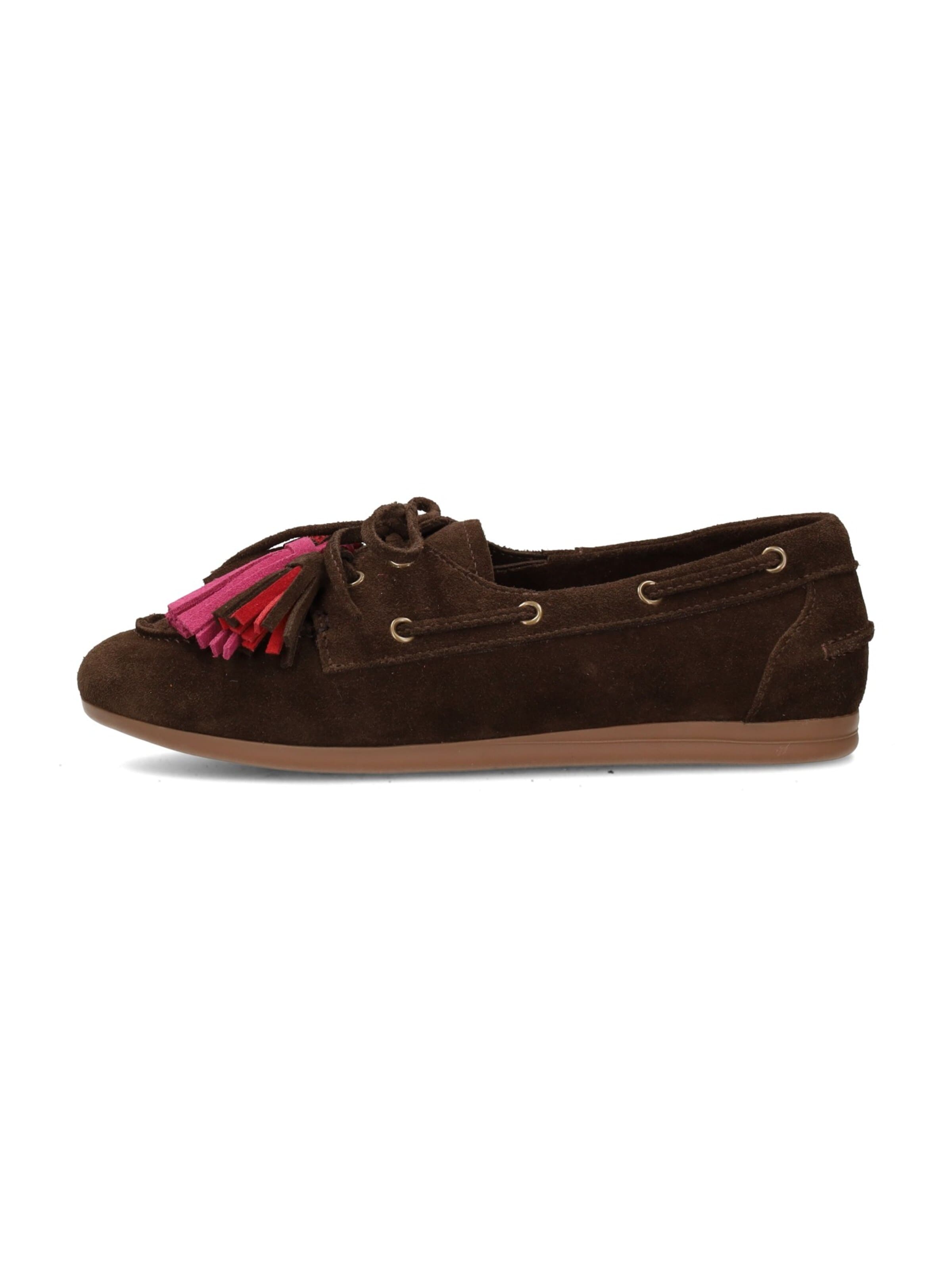 Poelman Instappers 'Poelman ANNE Damen Loafer' in Bruin: voorkant