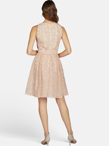 Robe de cocktail KLEO en rose