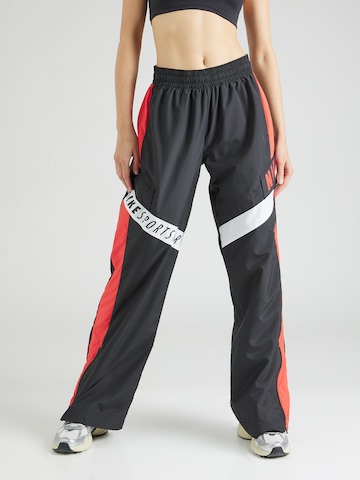 Nike Sportswear Loosefit Παντελόνι cargo σε μαύρο: μπροστά