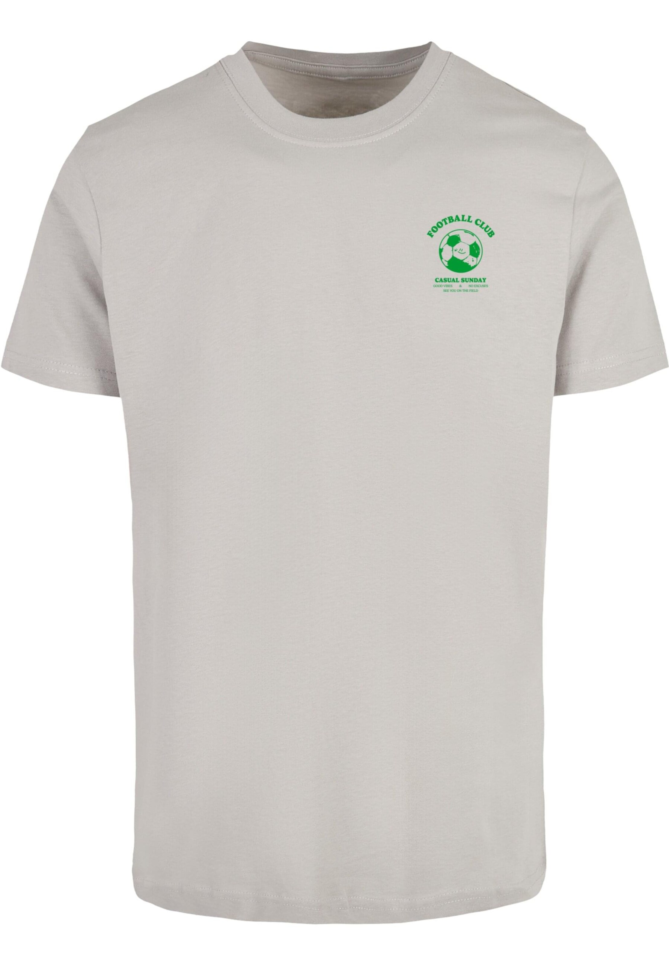 Mister Tee Shirt 'See you on the Field' in Grey: front