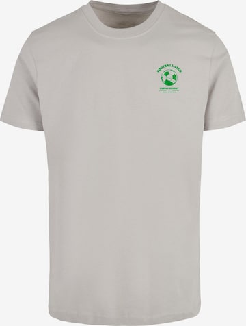 Maglietta 'See you on the Field' di Mister Tee in grigio: frontale