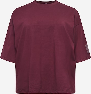 Public Desire Curve Shirt in Purple: front