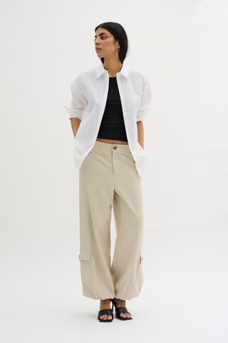 My Essential Wardrobe Loosefit Broek 'Lavita' in Beige