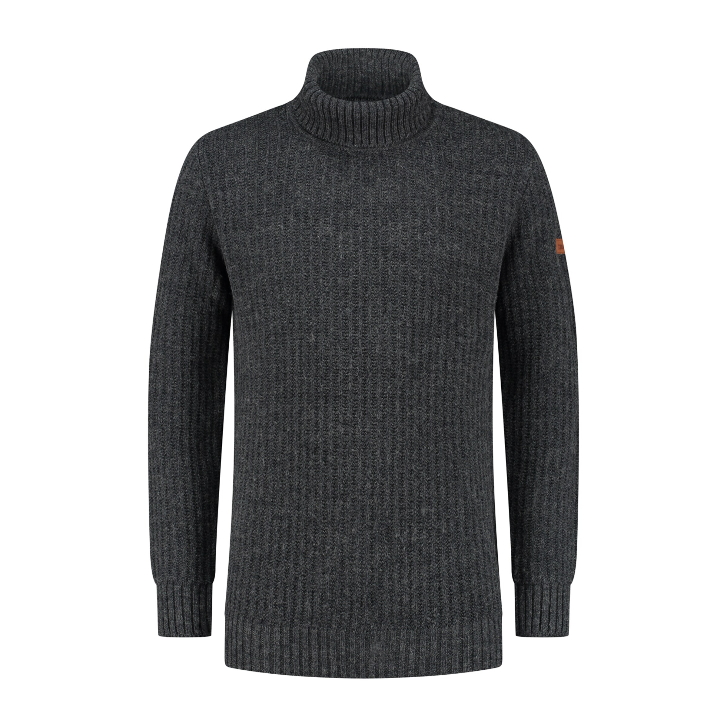 Travelin Pullover 'Coll Boda' in Grau: Vorderseite