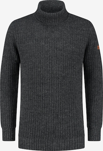 Travelin Sweater 'Coll Boda' in Grey: front