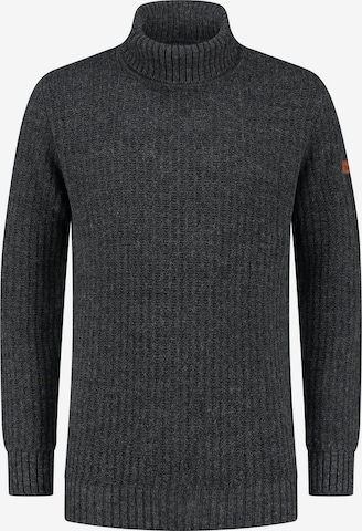 Travelin Pullover 'Coll Boda' in Grau: predná strana