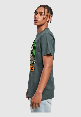ABSOLUTE CULT T-Shirt 'Mickey Mouse - Halloween Booo Trick Or Treat' in Grün