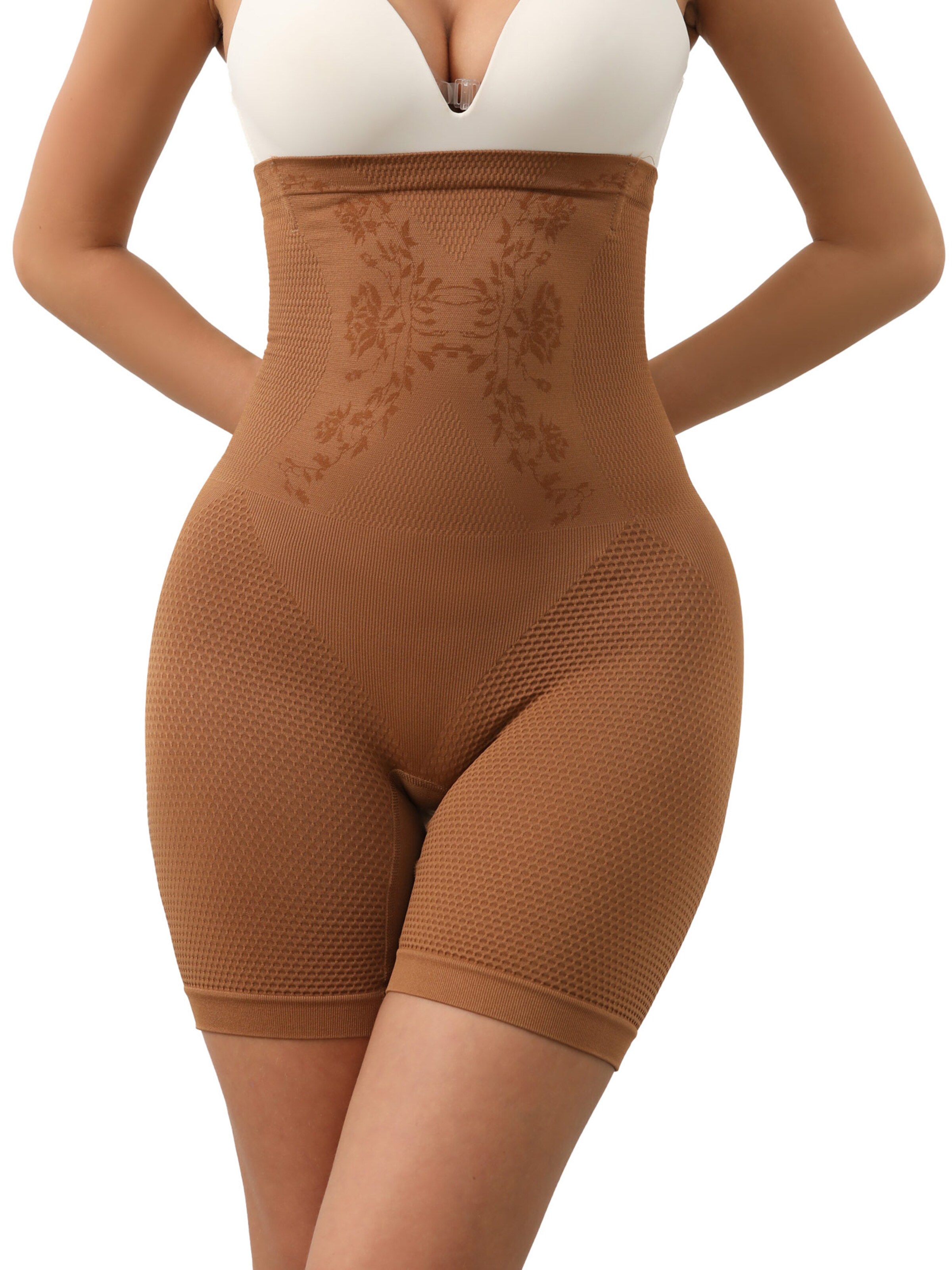 Pantalon modelant MEETWEE en beige