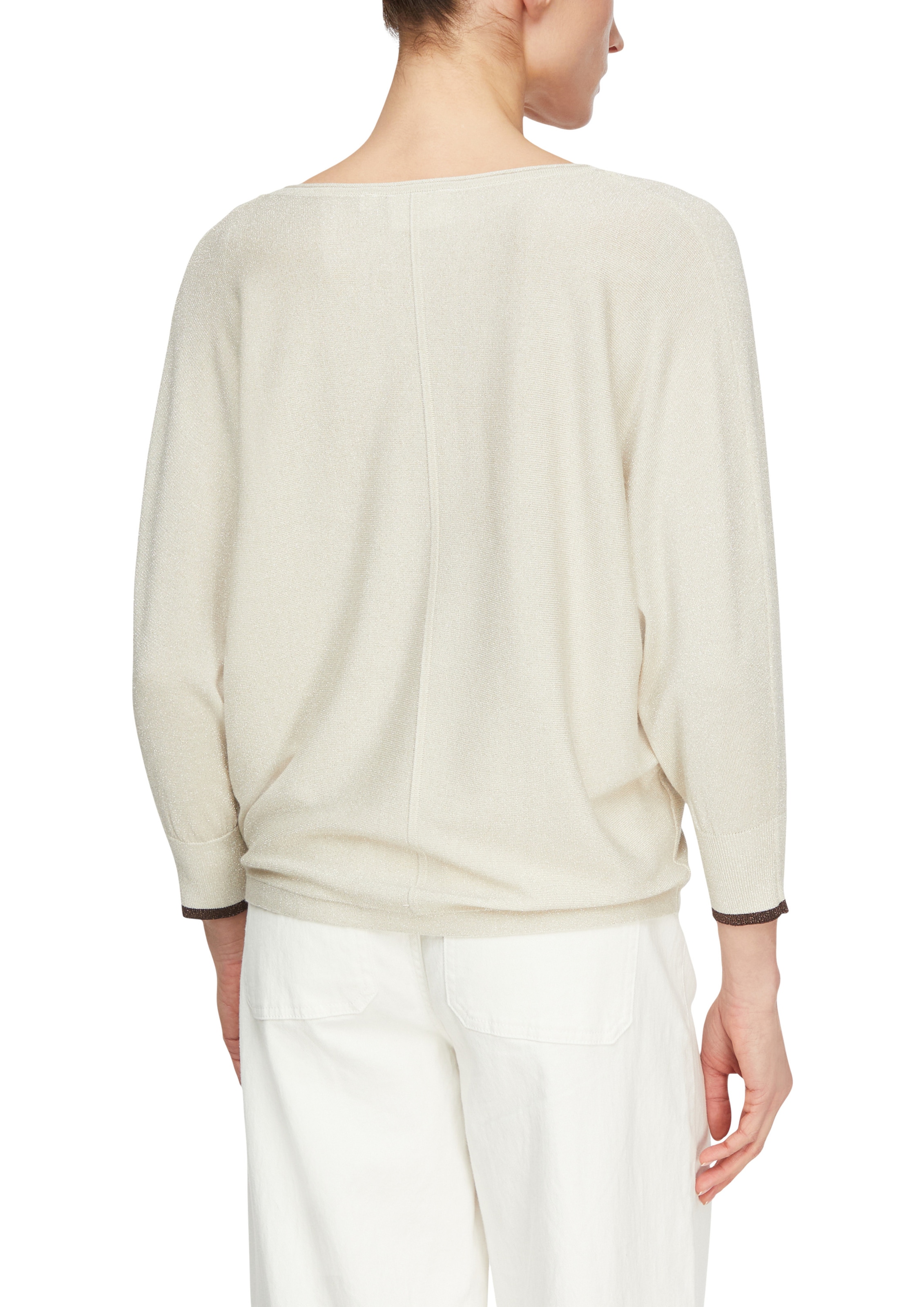 COMMA - Jersey en beige