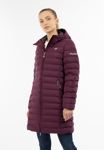 Schmuddelwedda Raincoat in Purple: front