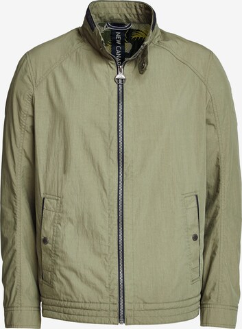 NEW CANADIAN Between-Season Jacket 'Cool-Cotton' in Green: front