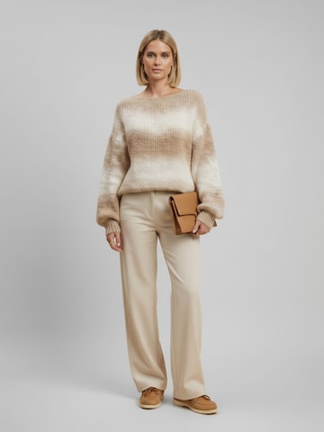 Cardigan 'Ine' WEARABLE STORIES en beige