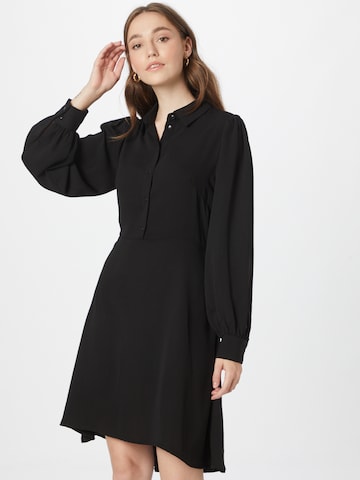 VILA Košeľové šaty 'Nalu' - Čierna: predná strana