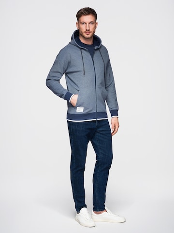 Ombre Sweatshirt i blå