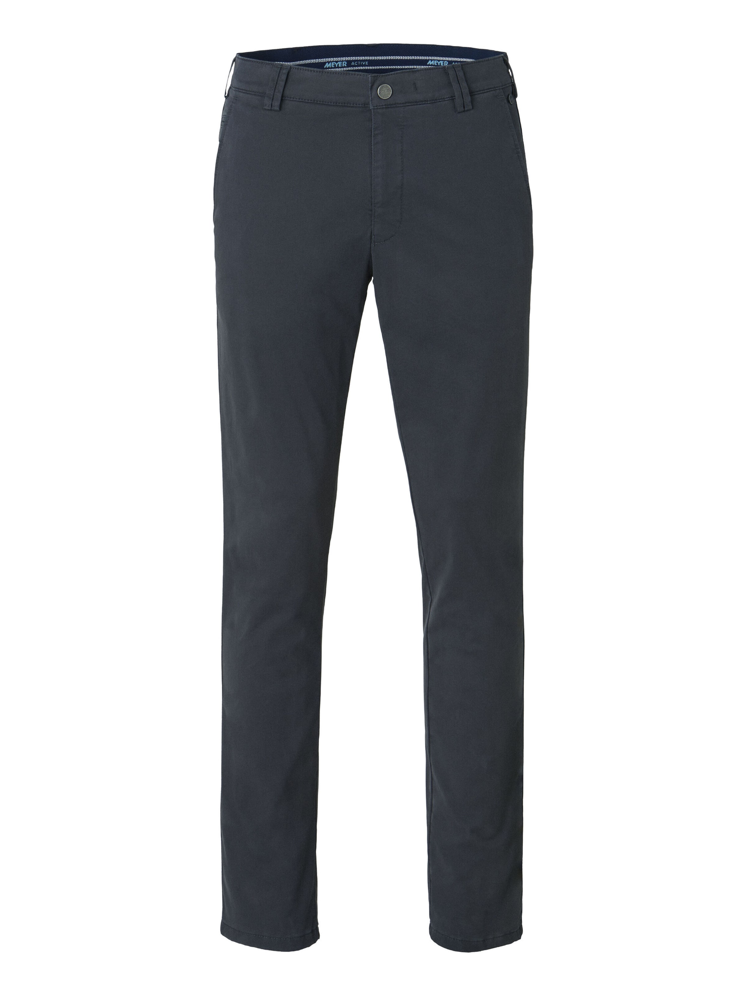 Regular Pantalon chino 'Bonn 2-3931' MEYER en gris : devant