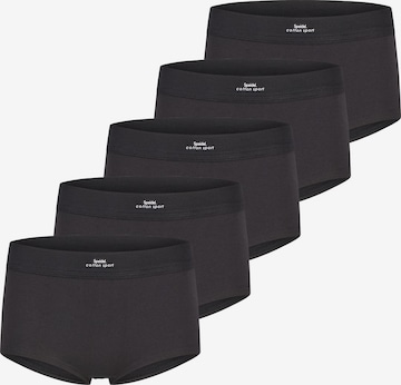 SPEIDEL Panty 'Cotton Sport' in Black: front