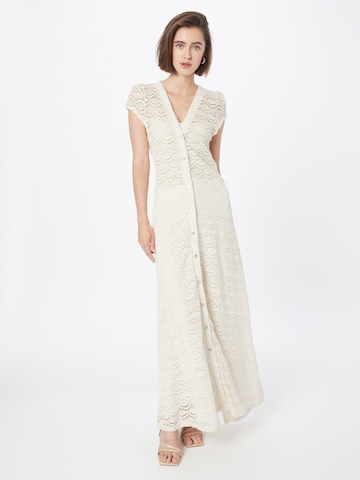 Parisienne et Alors Knitted dress 'MALAR' in White: front