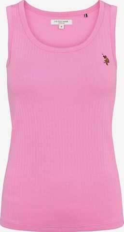 U.S. POLO ASSN. Top 'Casandra' in Roze: voorkant