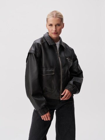 LeGer by Lena Gercke Between-season jacket 'Asya' in Black