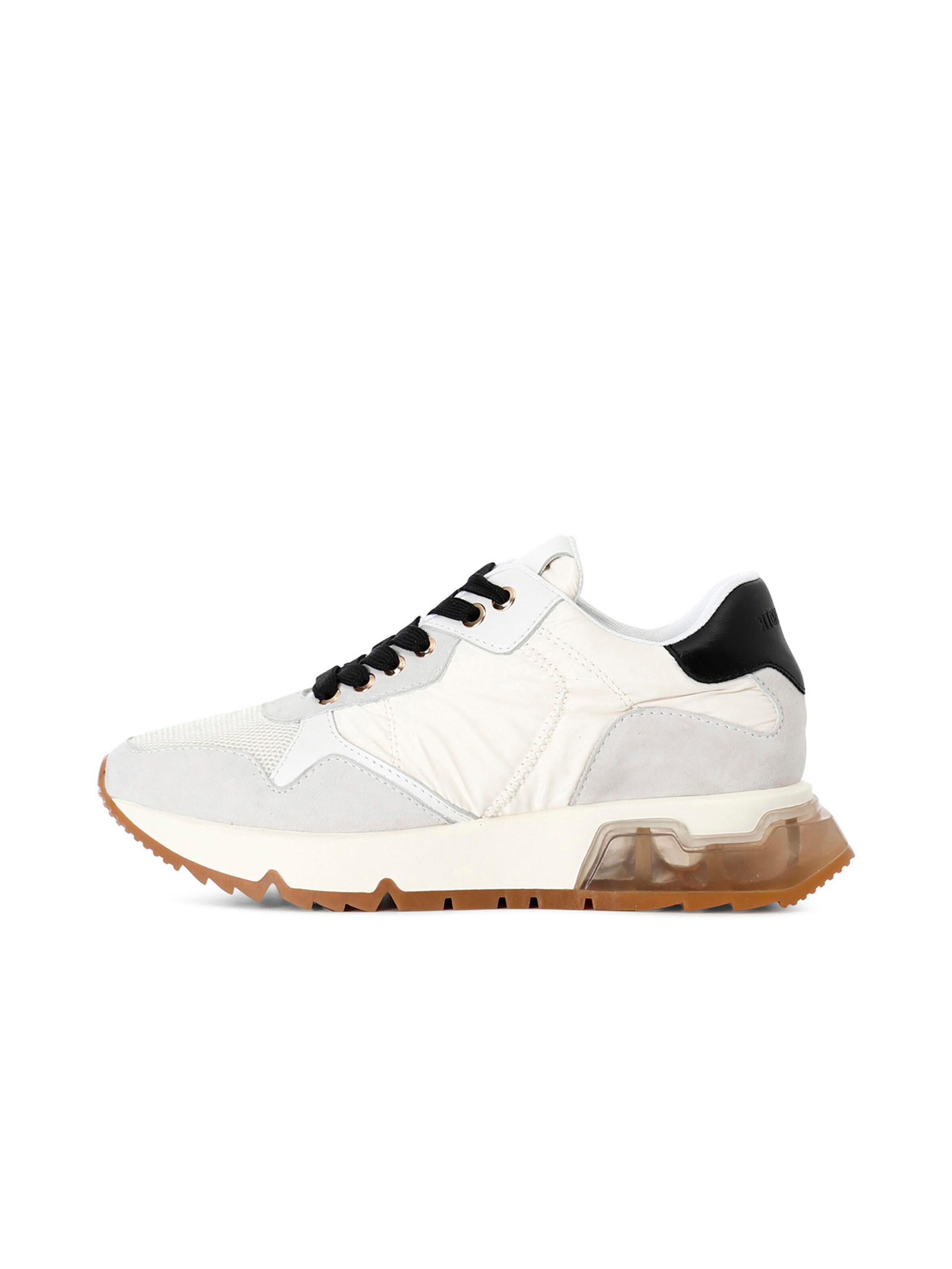 Sneaker bassa di CAFè NOIR in bianco: frontale