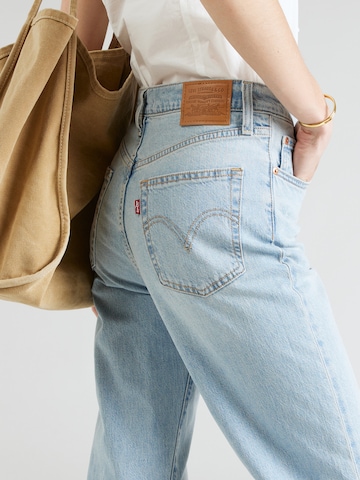 LEVI'S ® Bootcut Jeans 'Ribcage Straight Ankle Performance Cool' in Blauw