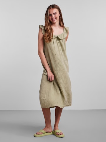 PIECES Summer dress 'LELOU' in Green