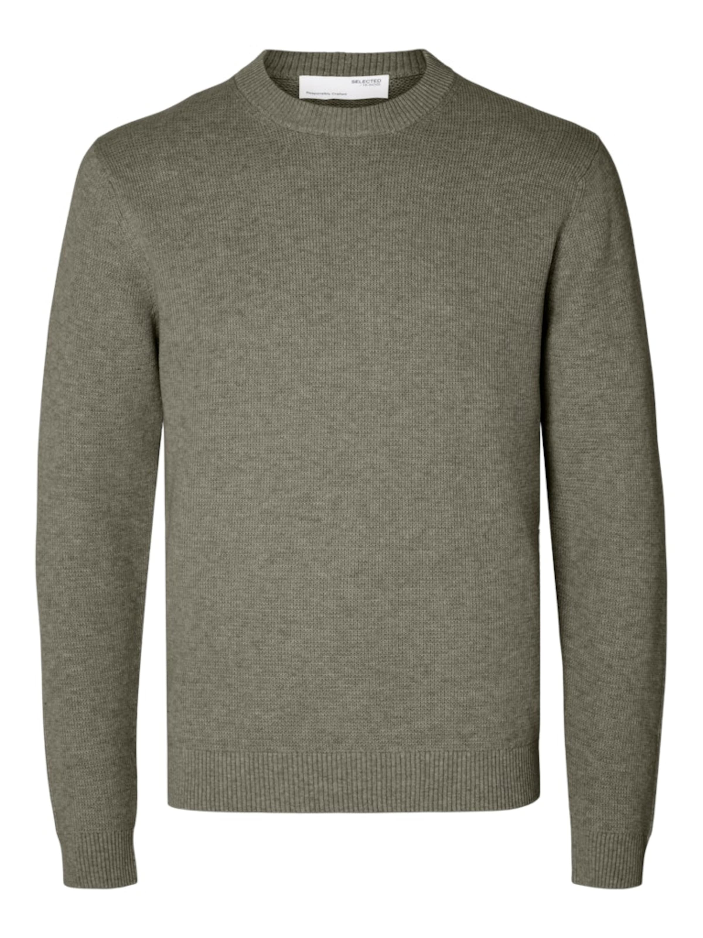 SELECTED Pullover 'SLHDANE' i grøn: forside