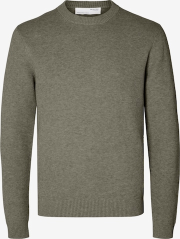 Pullover 'SLHDANE' di SELECTED in verde: frontale