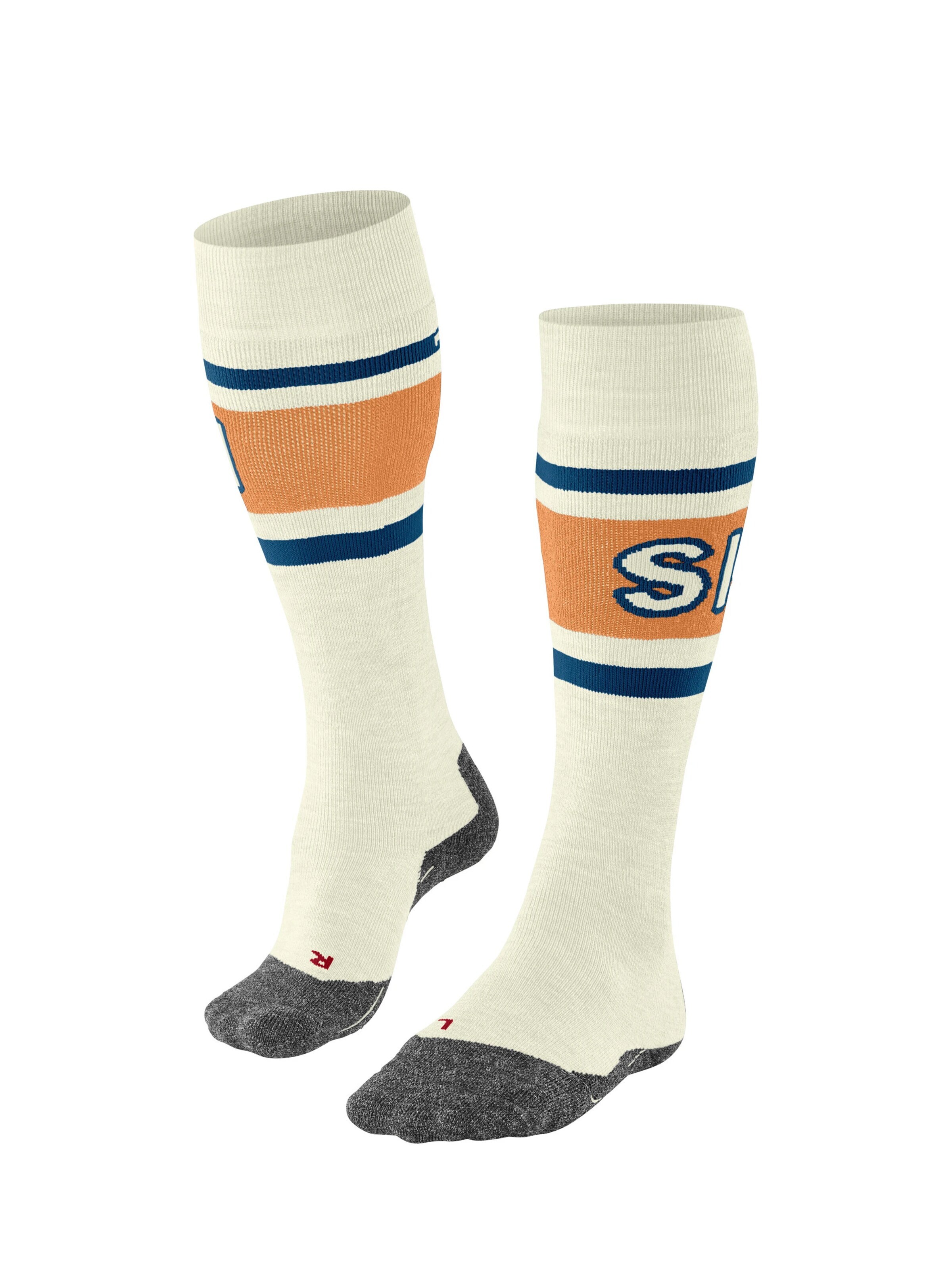 FALKE Athletic Socks 'SK2 Intermediate' in White: front