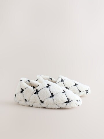 Next Hjemmesko i hvid