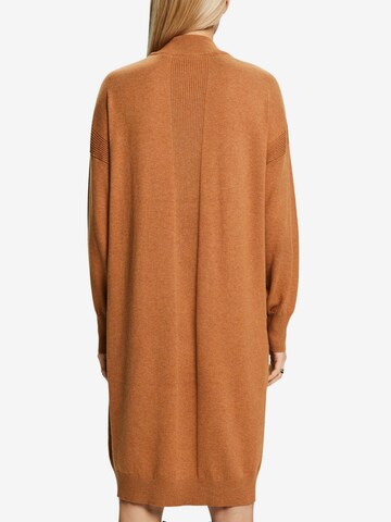 ESPRIT Knitted dress in Brown