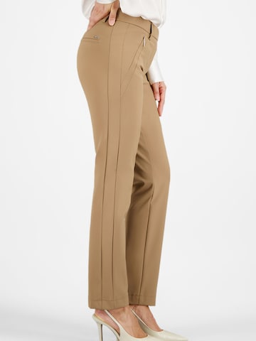 ATELIER GARDEUR Slimfit Hose ZENE in Beige