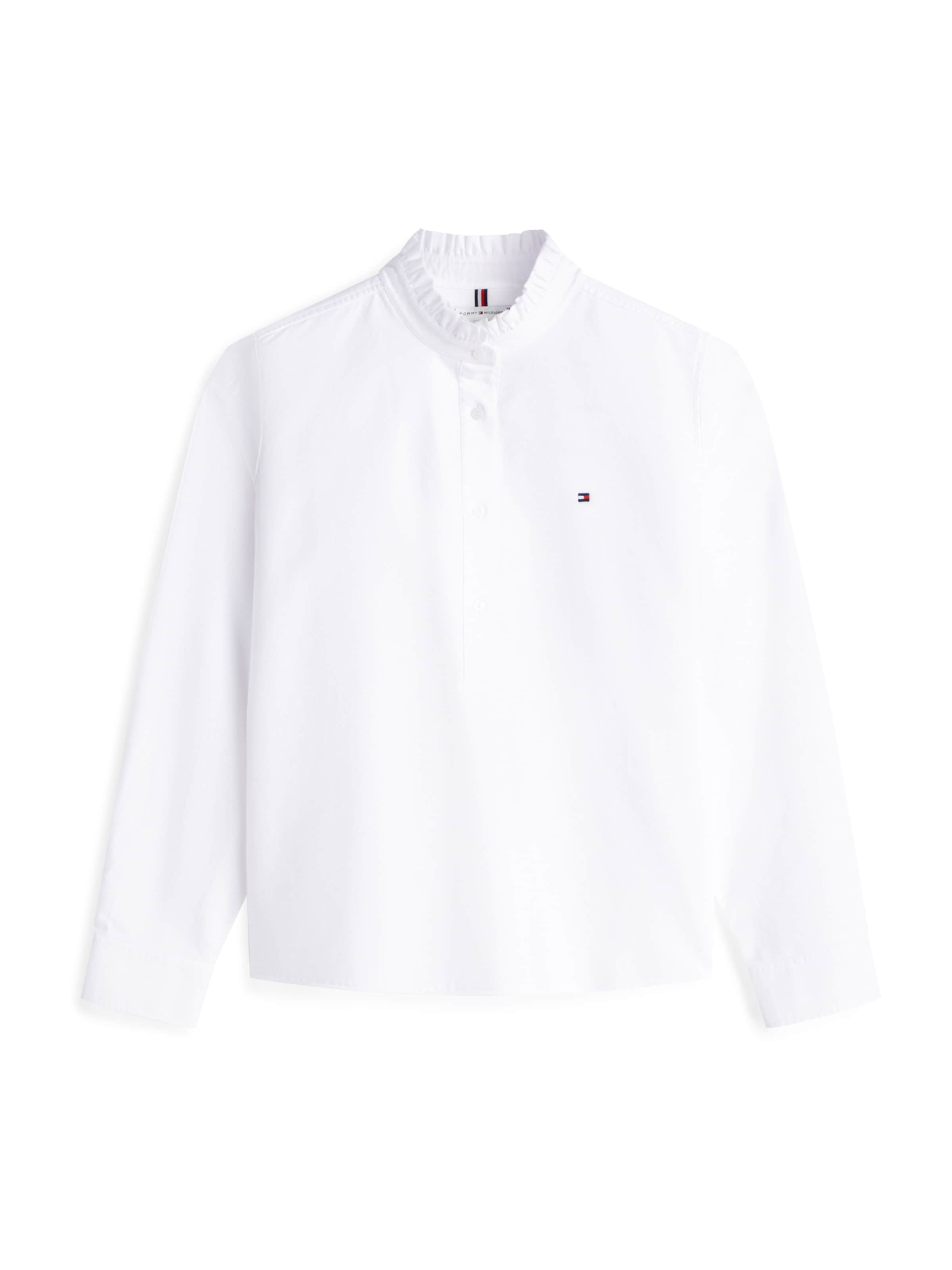 TOMMY HILFIGER Блуза в бяло: отпред