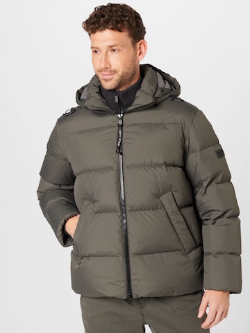 Marc O'Polo Winter Jacket in Grey: front