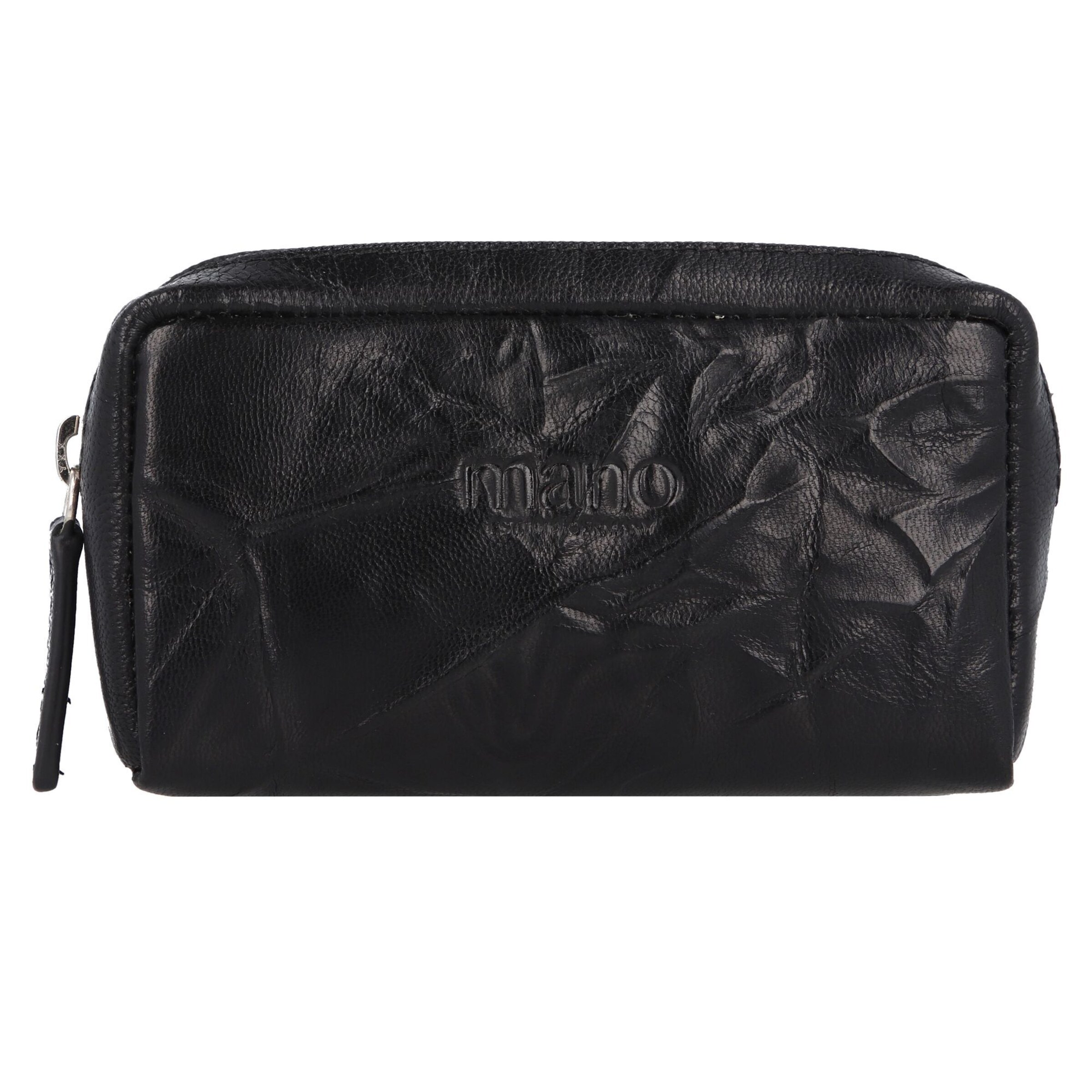 mano Etui 'Donna Aurona' in Schwarz: Vorderseite