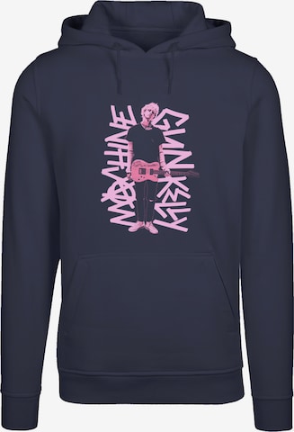 Sweat-shirt 'Machine Gun Kelly Full Body' F4NT4STIC en bleu : devant