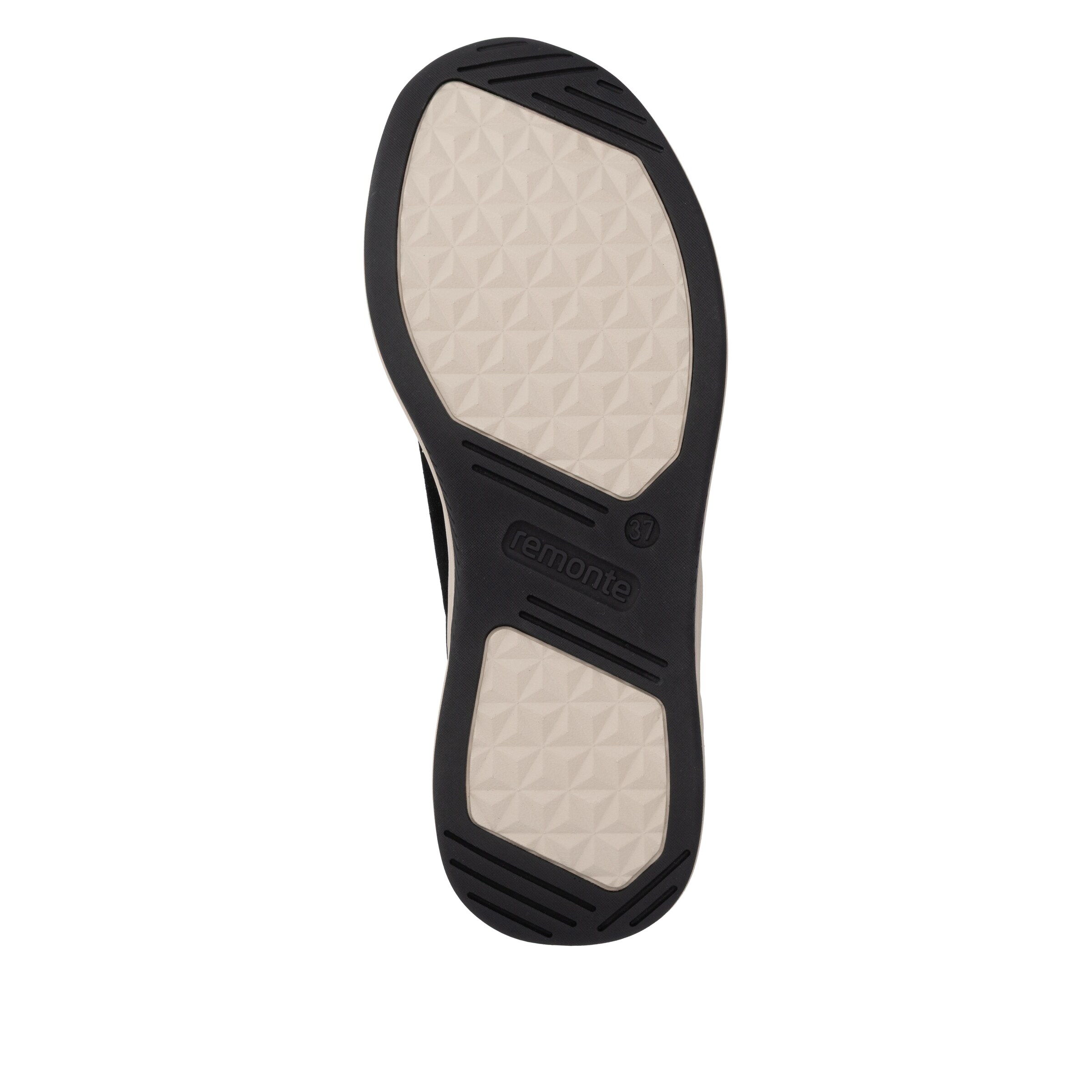 Baskets basses 'D3V00' REMONTE en noir