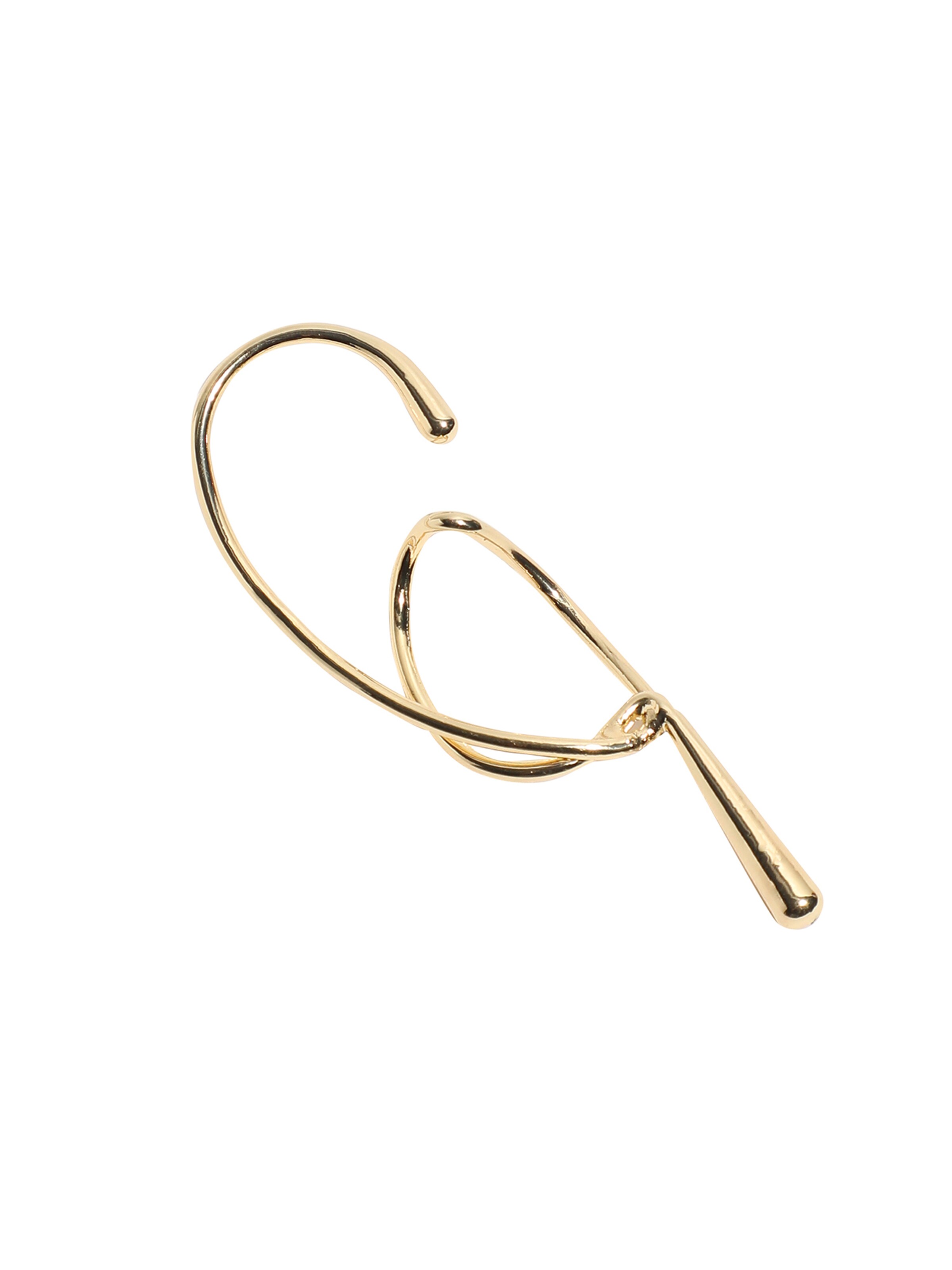 Boucles d'oreilles 'Laxita' SOHI en or : devant