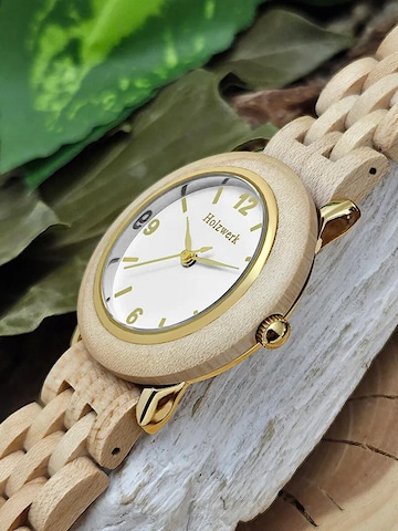 Holzwerk - Reloj analógico 'FREITAL' en marrón