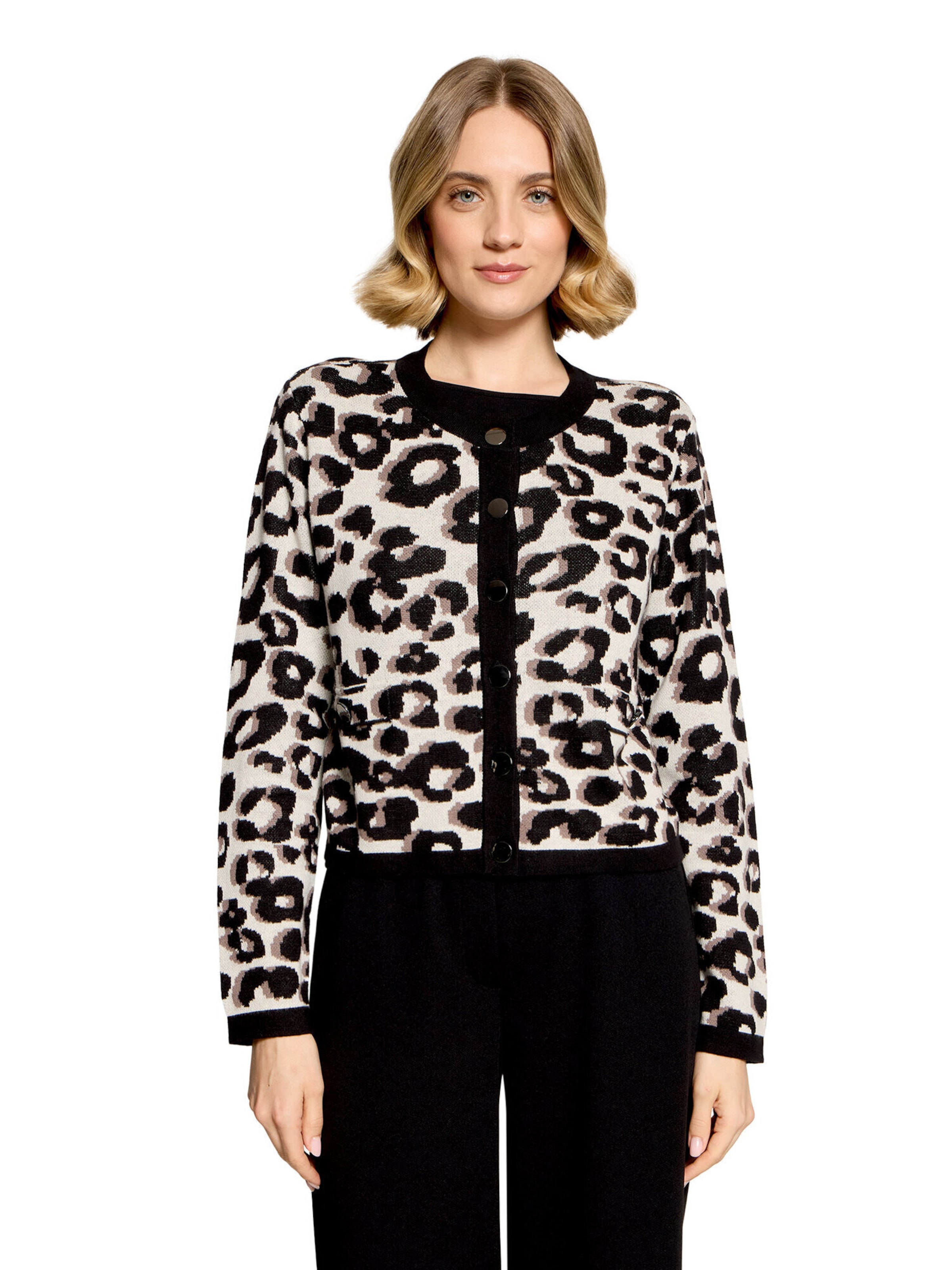 Cardigan Betty Barclay en noir : devant
