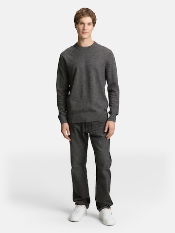 TOM TAILOR DENIM Sweater in Grey