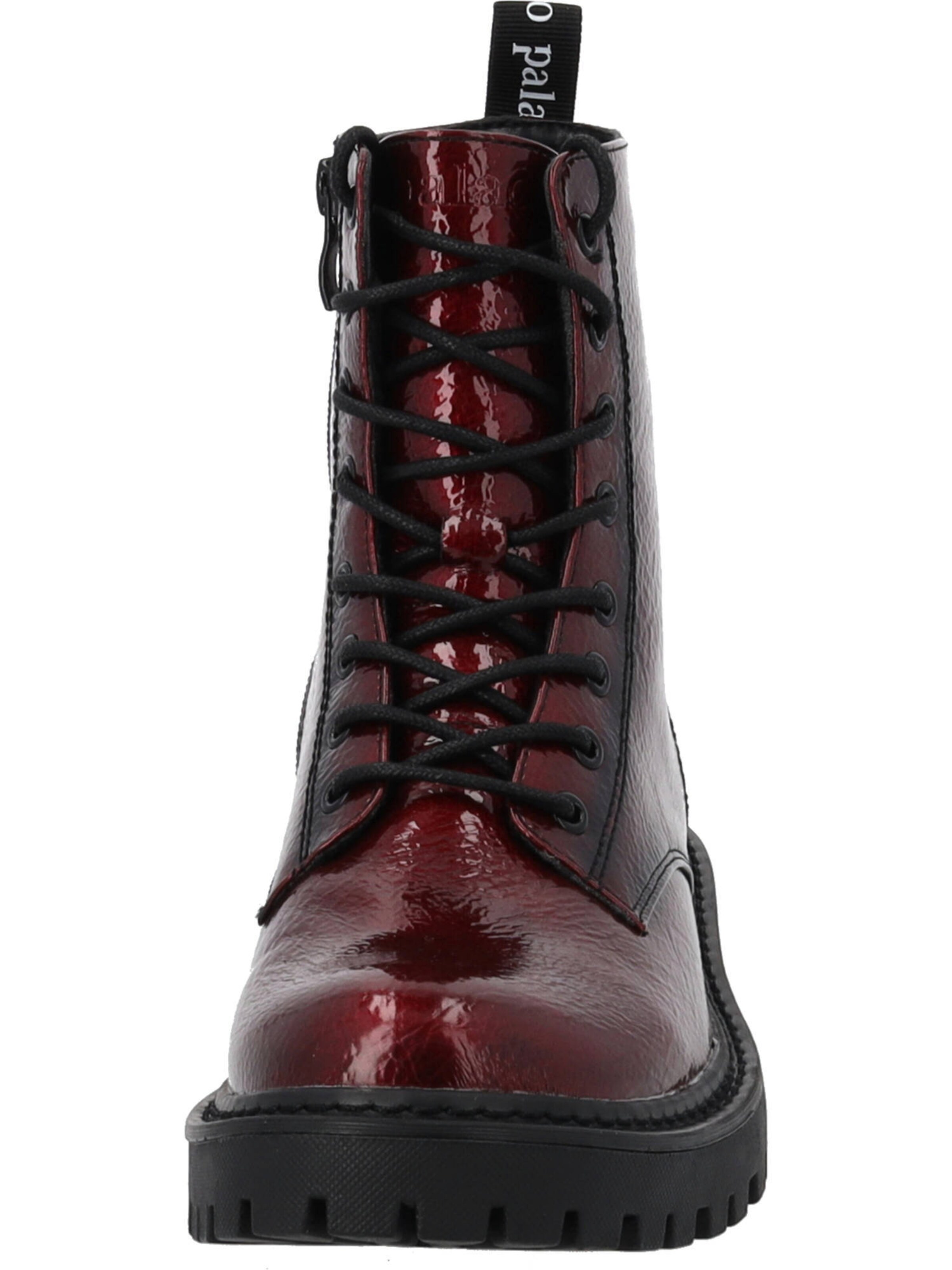 Palado Schnürstiefel 'Noleta' in Rot