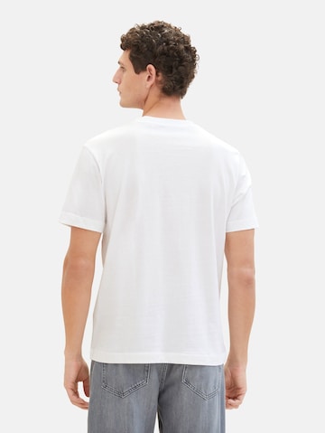 T-Shirt TOM TAILOR en blanc