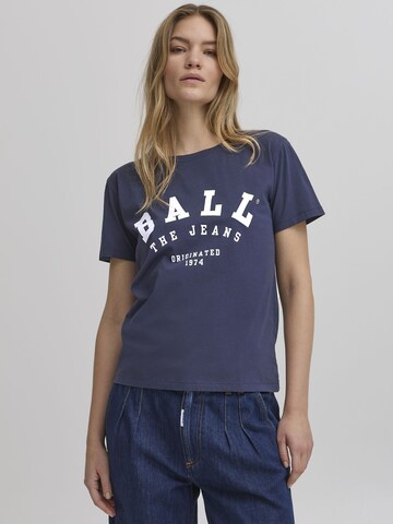 Ball Shirt ' BAMALDINI ' in Blue
